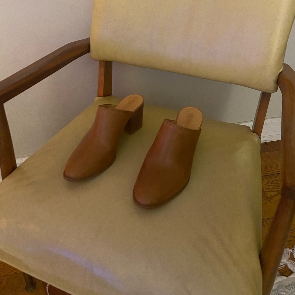 Madewell heeled mules
